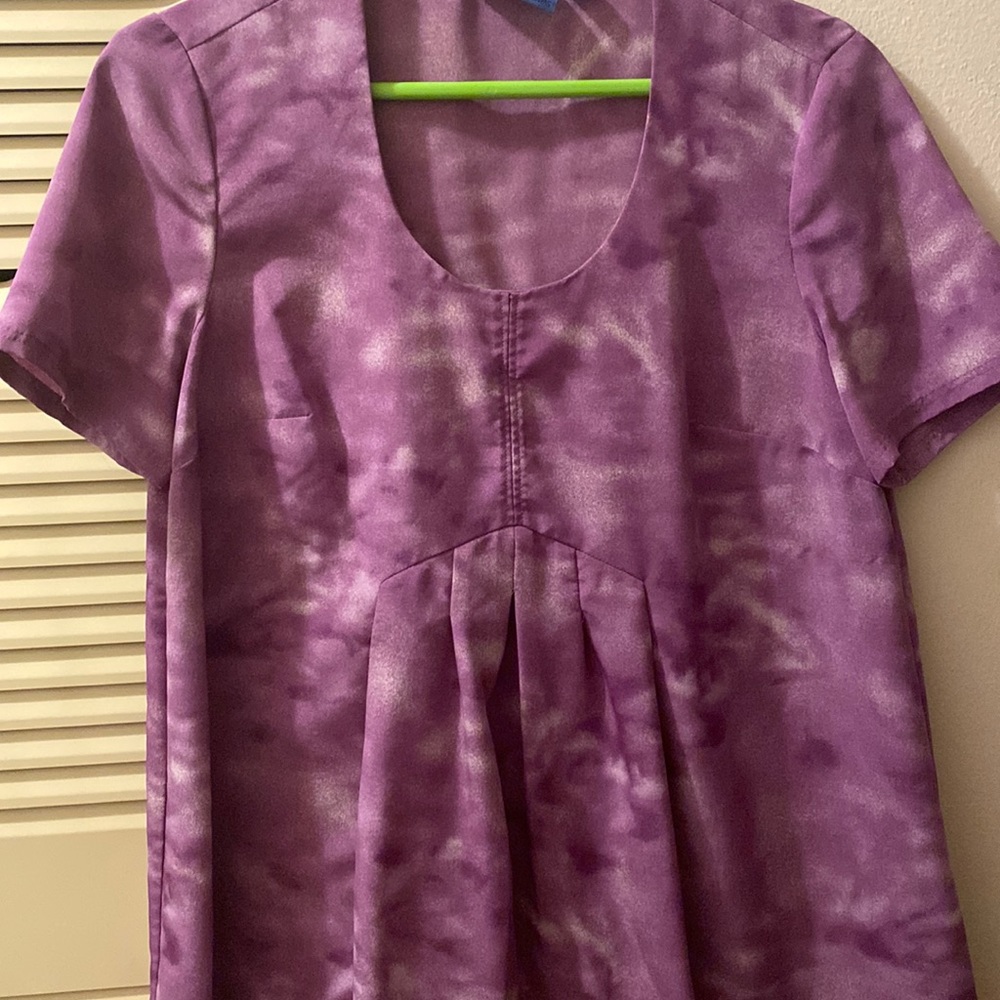 Simply Vera Wang Purple Shirt